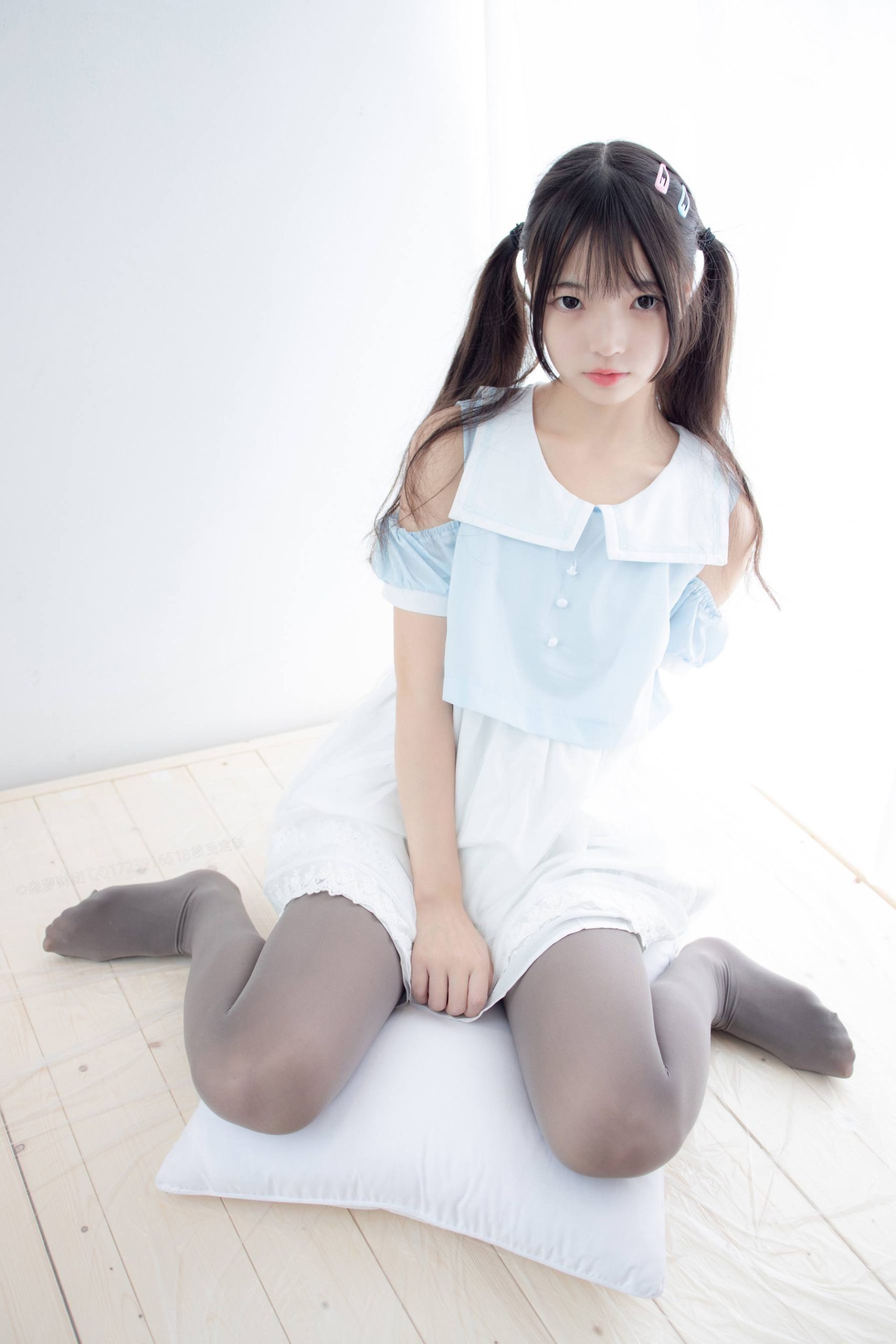 图片[5]-超级甜美的灰丝小姑娘【86P】20005-艾米图库
