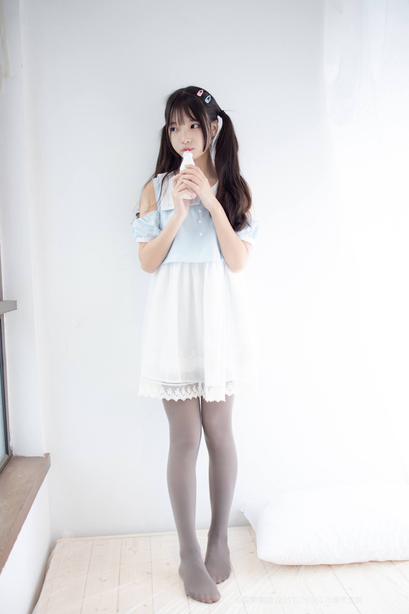 图片[6]-超级甜美的灰丝小姑娘【86P】20005-艾米图库