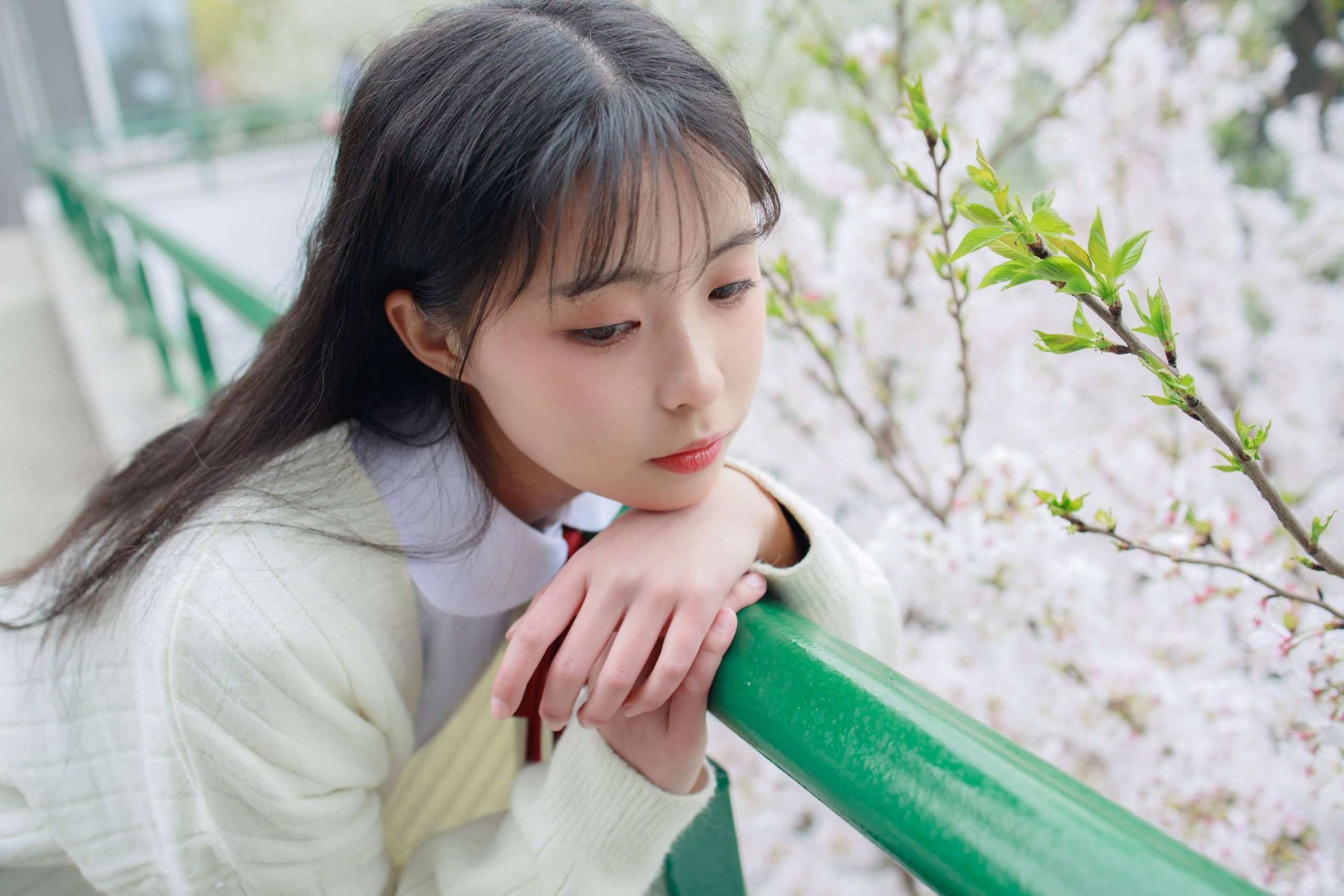 图片[6]-甜美可人的白丝姑娘【127P】20011-艾米图库