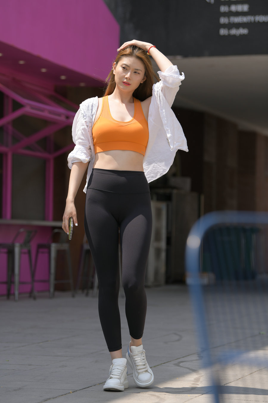 图片[1]-自信的瑜伽裤女孩J3670 712P-14.9GB-艾米图库