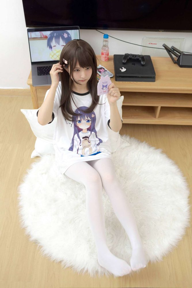 二次元白丝美少女【69P】20027-艾米图库