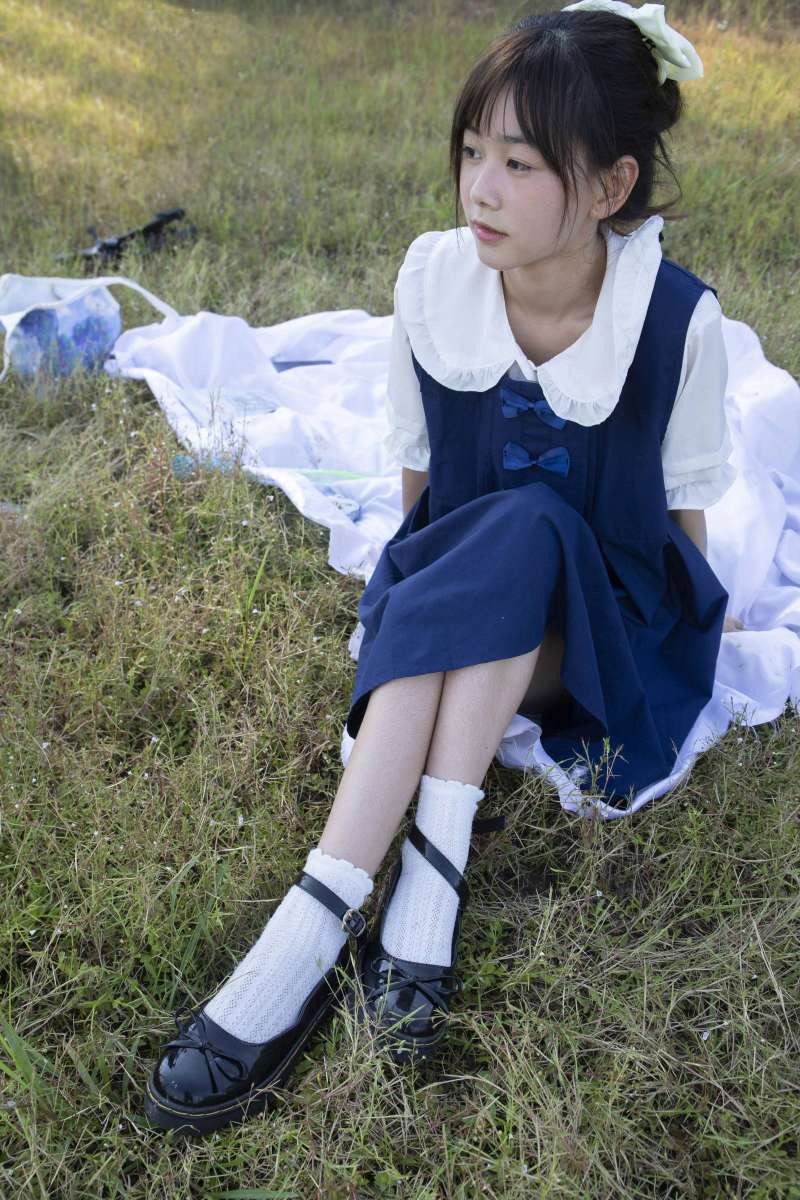 图片[6]-非常甜美的牛仔裙女孩【226P】20021-艾米图库