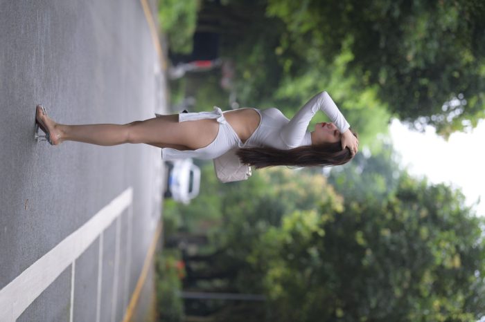 妹妹好漂亮的白色裙子【432P】00066-艾米图库