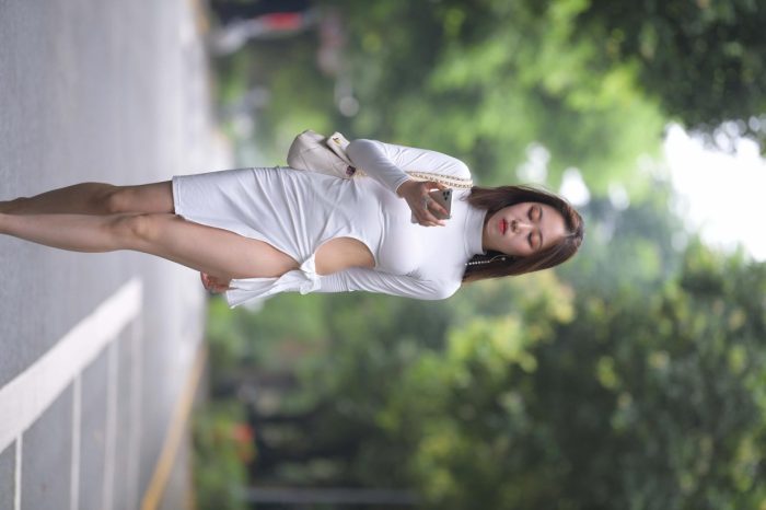 非常精致的侧边裙姑娘，忒好看了！【299P】00017-艾米图库