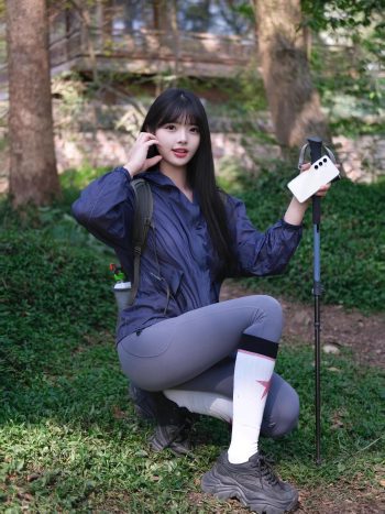 图片[6]-爱爬山的瑜伽裤MM，太甜美了！~-艾米图库