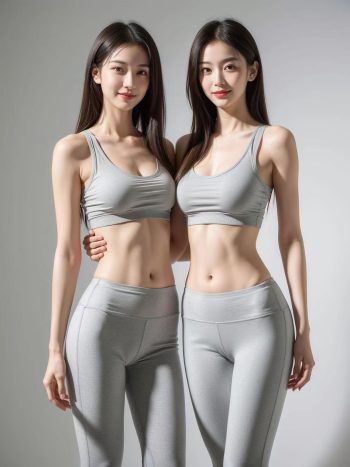 图片[9]-AI瑜伽裤清纯妹子系列图-艾米图库